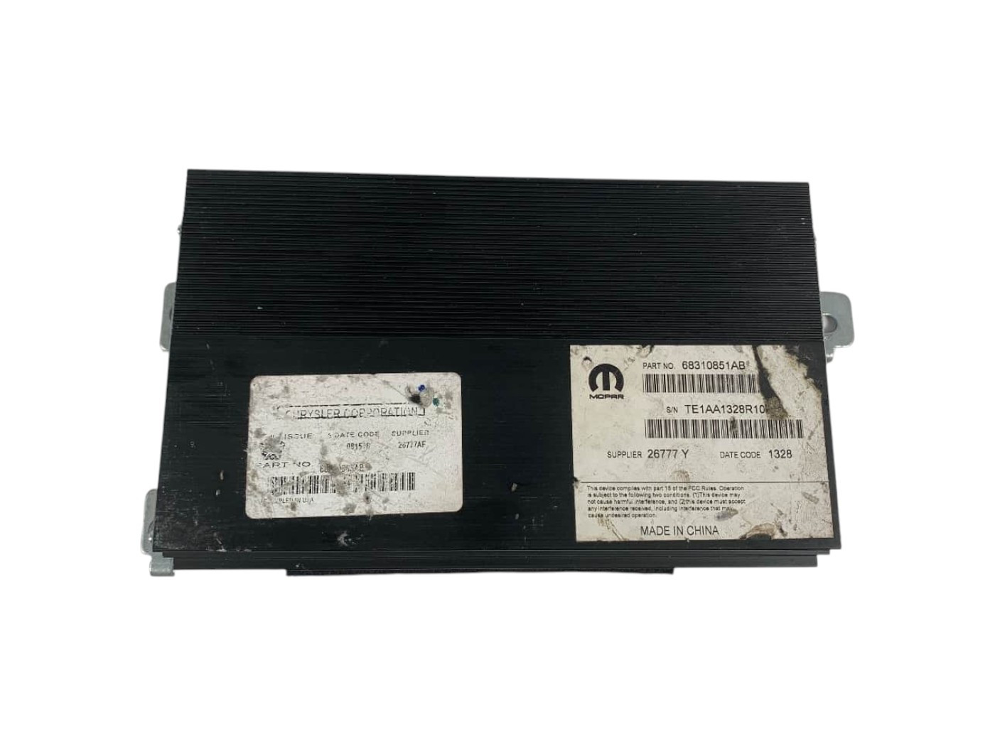 68310851AB 68310851AB CENTRALINA AMPLIFICATORE JEEP Cherokee 6° Serie diesel