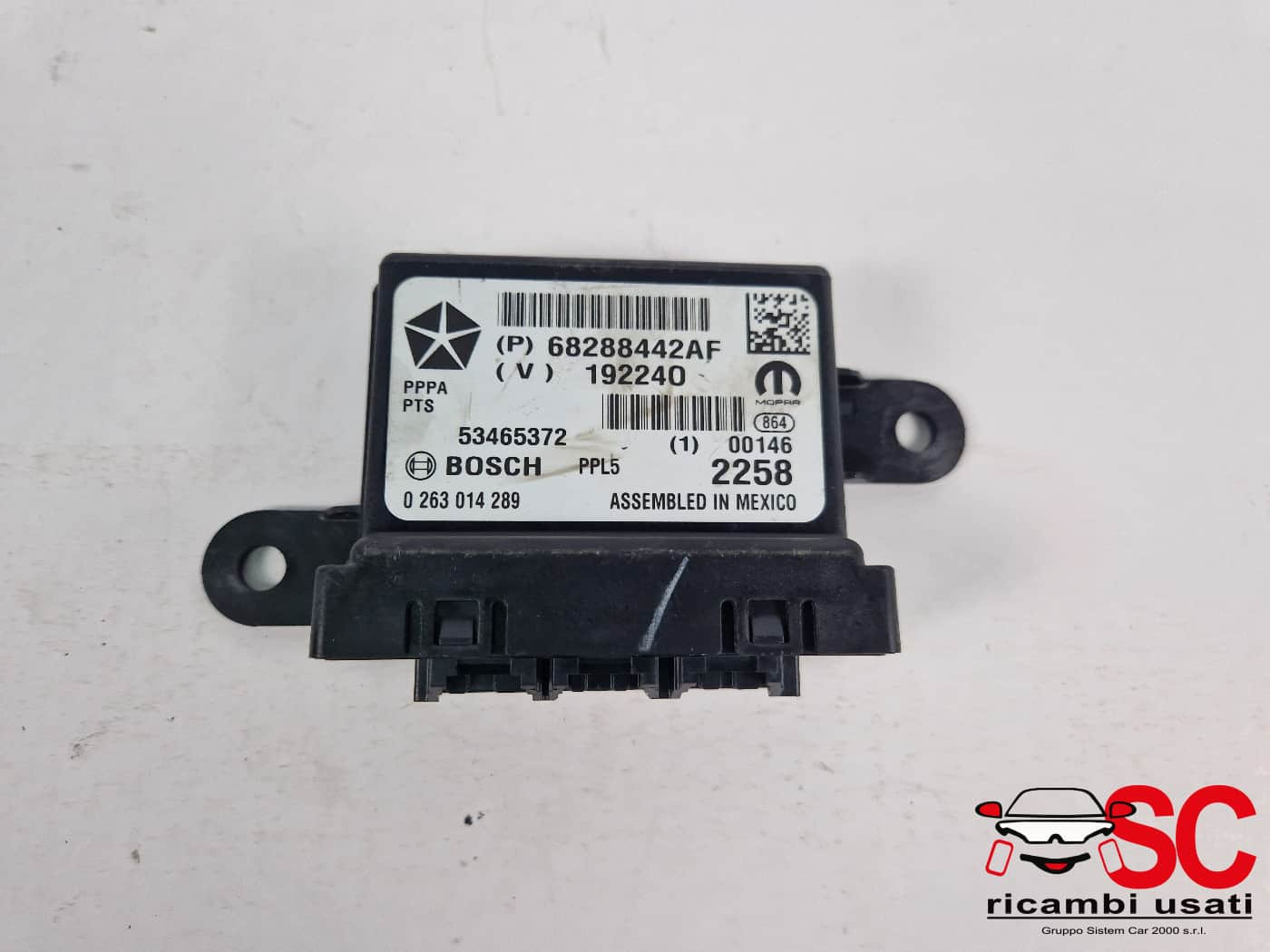 CENTRALINA SENSORI DI PARCHEGGIO JEEP Cherokee 6° Serie 68288442AF (13>)
