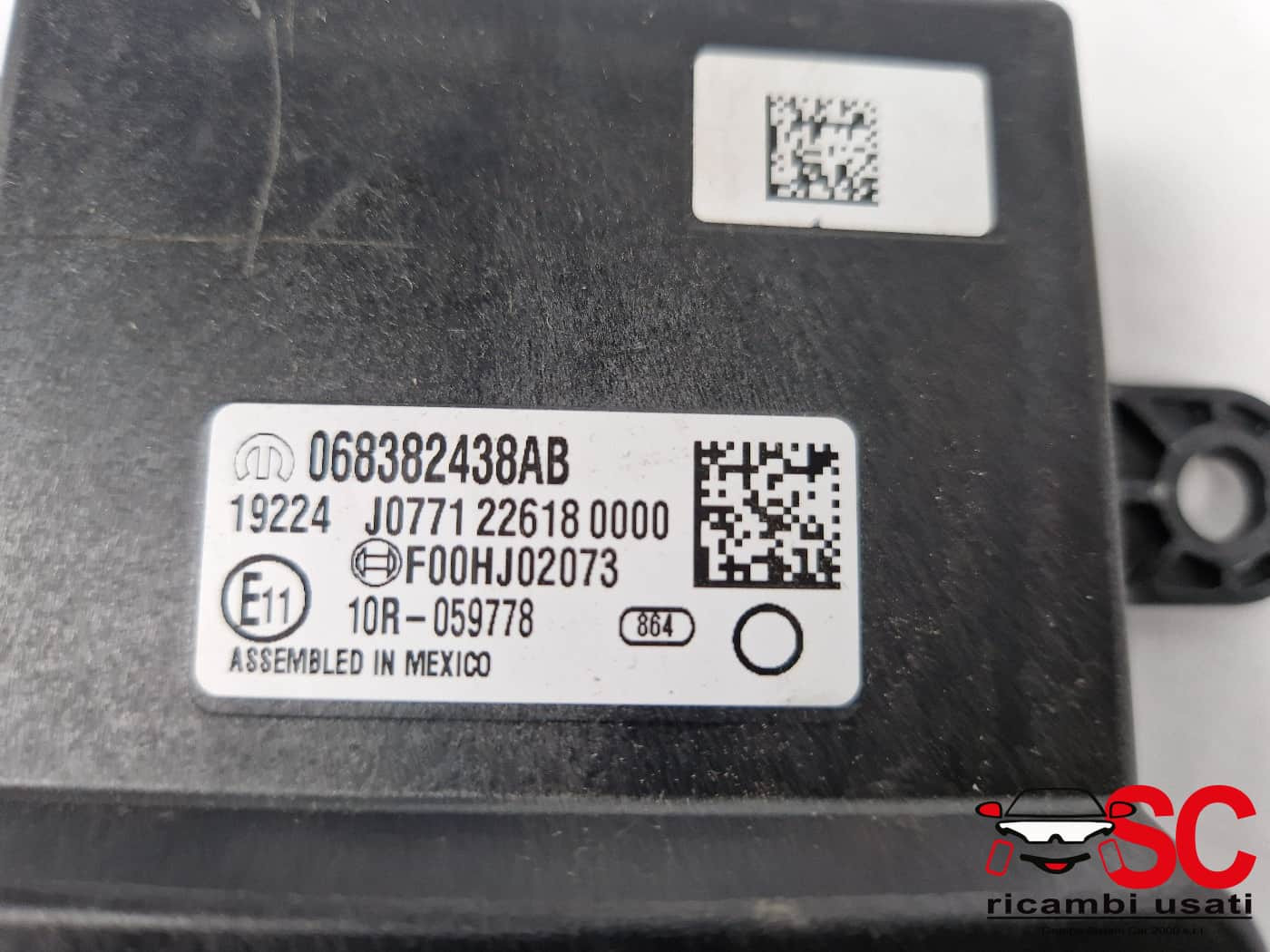 68145593AF 68145593AF BLOCCHETTO ACCENSIONE CON CHIAVE PIU JEEP Cherokee 6° Serie diesel