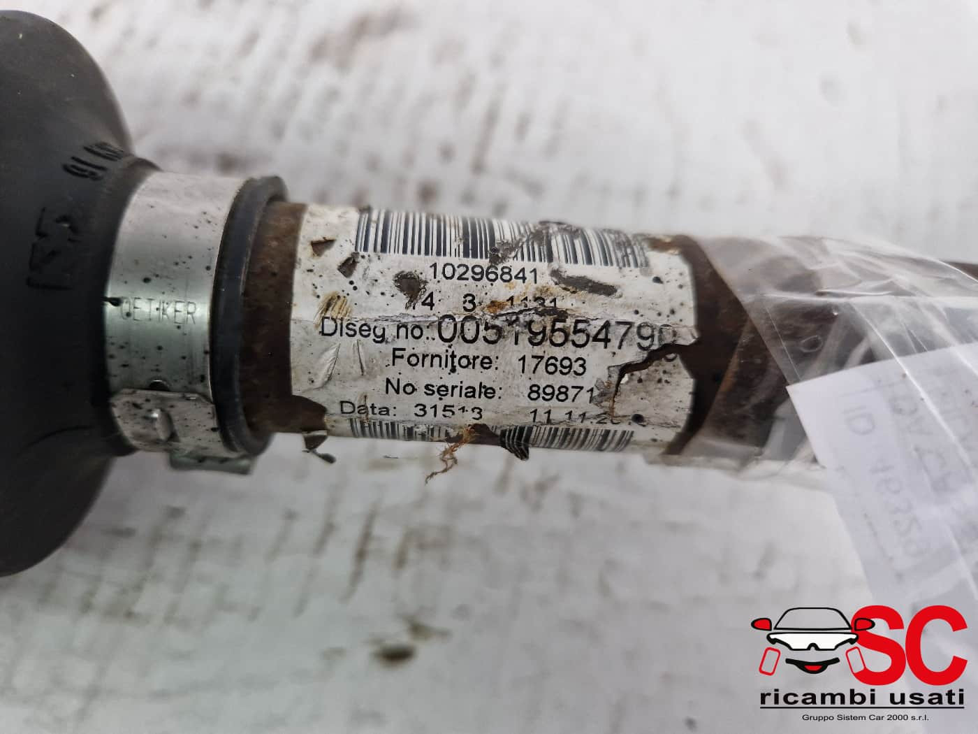 SEMIASSE ANTERIORE DESTRO ABARTH 595 Serie 51955479 (12>19)