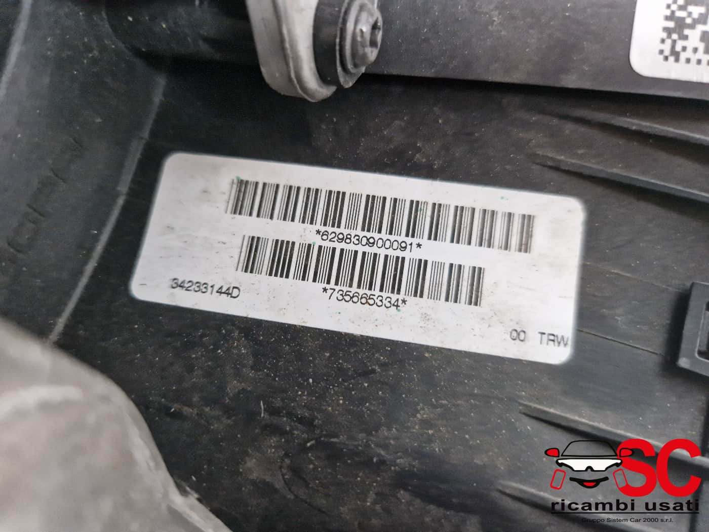 VOLANTE ABARTH 595 Serie 735665334 (12>19)