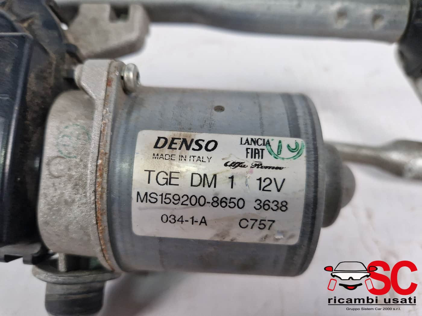 MOTORINO TERGICRISTALLO ANTERIORE ABARTH 595 Serie 52032581 (12>19)