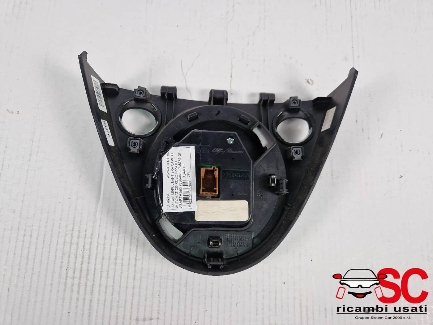 LEVA CAMBIO ABARTH 595 Serie 735648253 diesel (12>19)