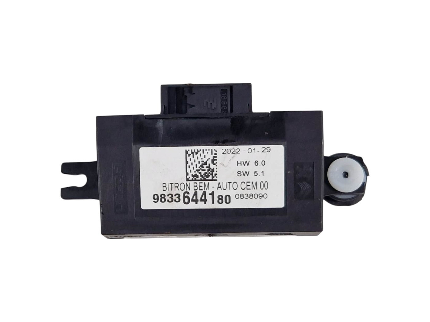 CENTRALINA PORTA DX PASSEGGERO PEUGEOT 3008 Serie 9833644180 (24>)