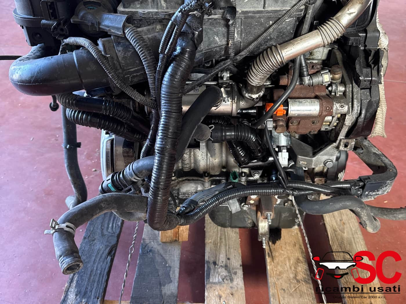 F6JD MOTORE SEMICOMPLETO FORD Fiesta 6° Serie Diesel