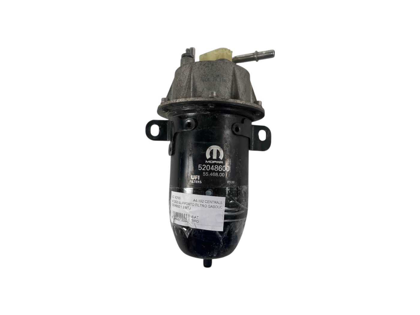 52048600 SUPPORTO FILTRO GASOLIO FIAT Tipo Serie (357) Berlina diesel