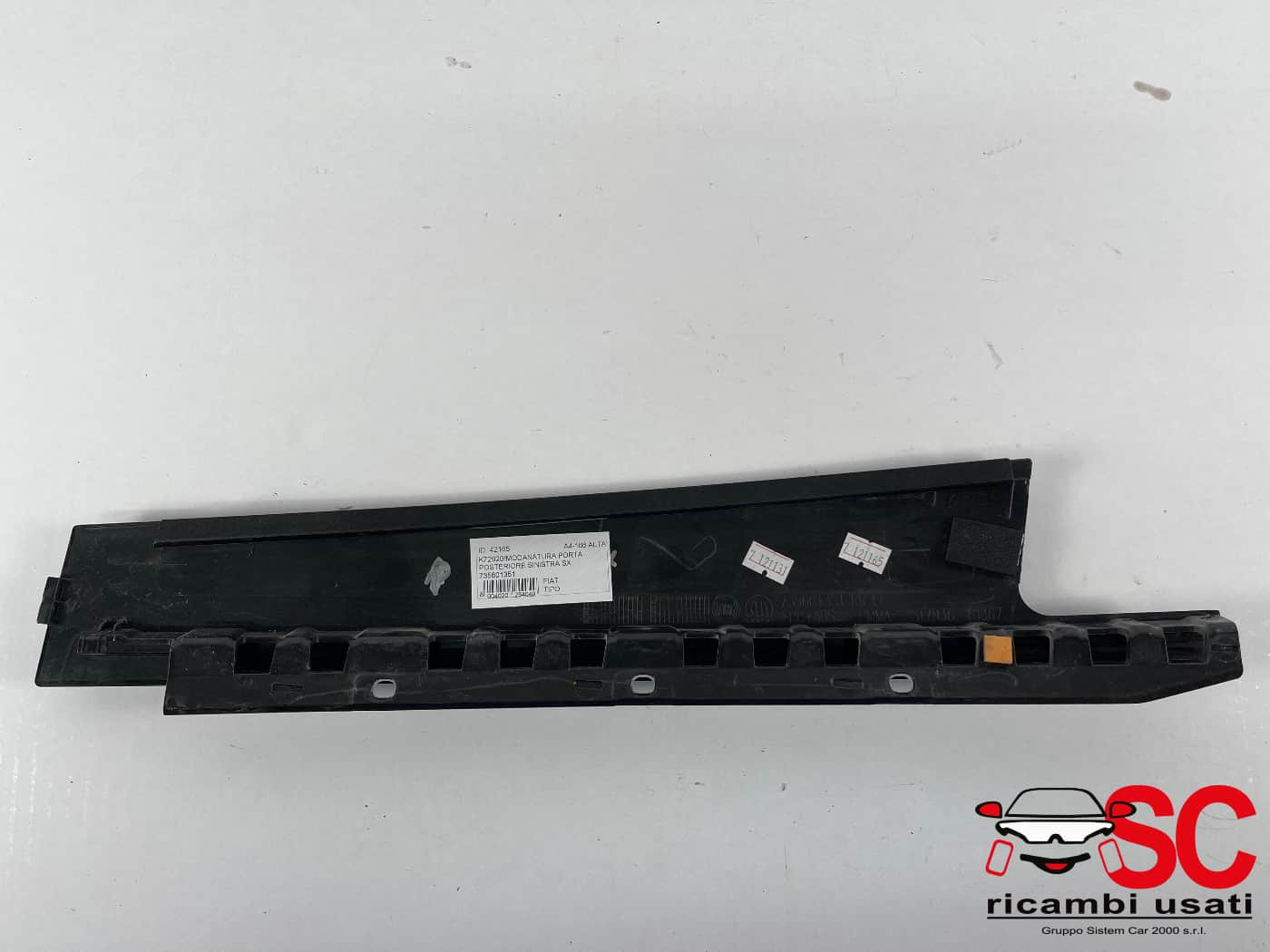 MODANATURA PORTA POSTERIORE SX FIAT Tipo Serie (357) Berlina 735601351 (16>20)