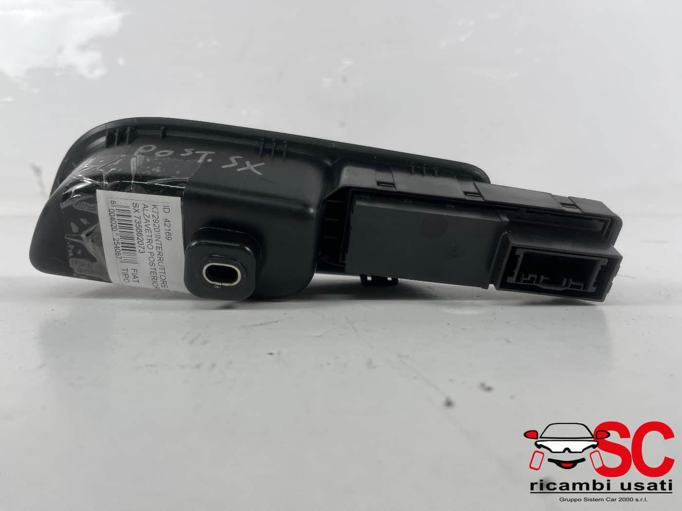 PULSANTE ALZAVETRO POSTERIORE SINISTRO FIAT Tipo Serie (357) Berlina 735662073 (16>20)