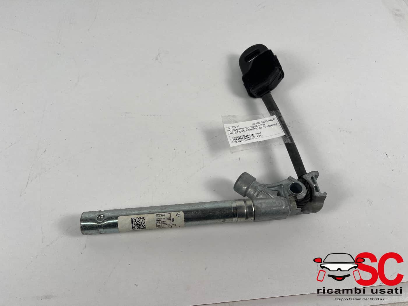 PRETENSIONATORE FIAT Tipo Serie (357) Berlina 735668084 (16>20)
