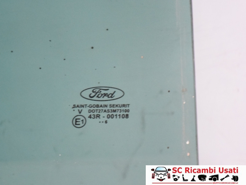 VETRO SCENDENTE POSTERIORE DESTRO FORD C - Max Serie (10>)
