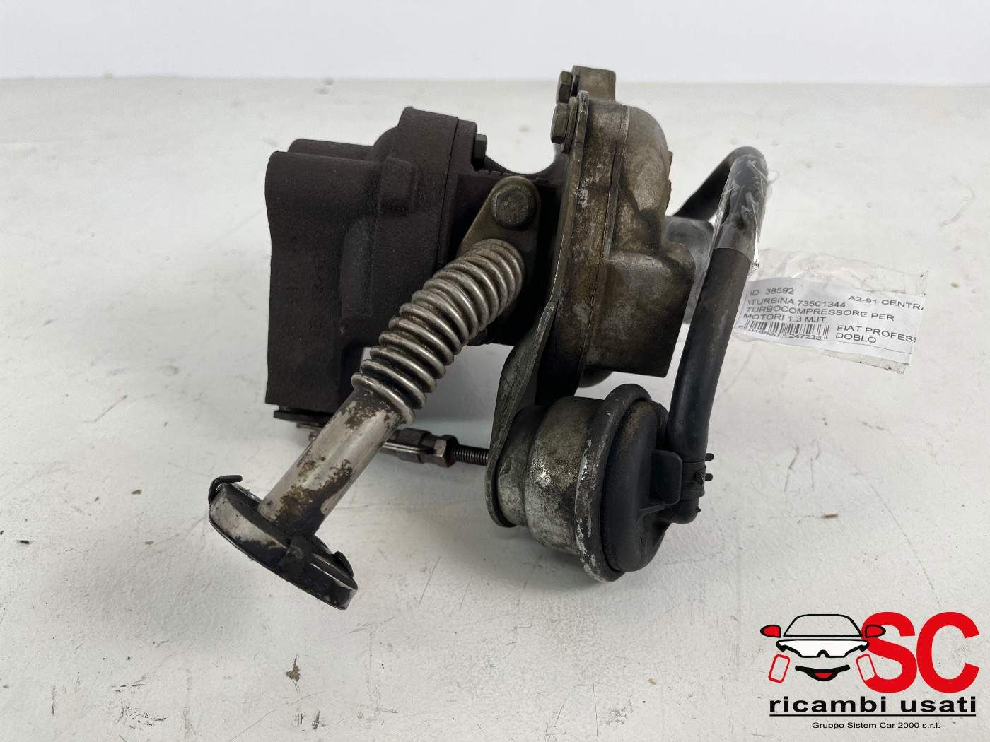 73501344 73501344 TURBINA FIAT Doblo Serie Restyling diesel