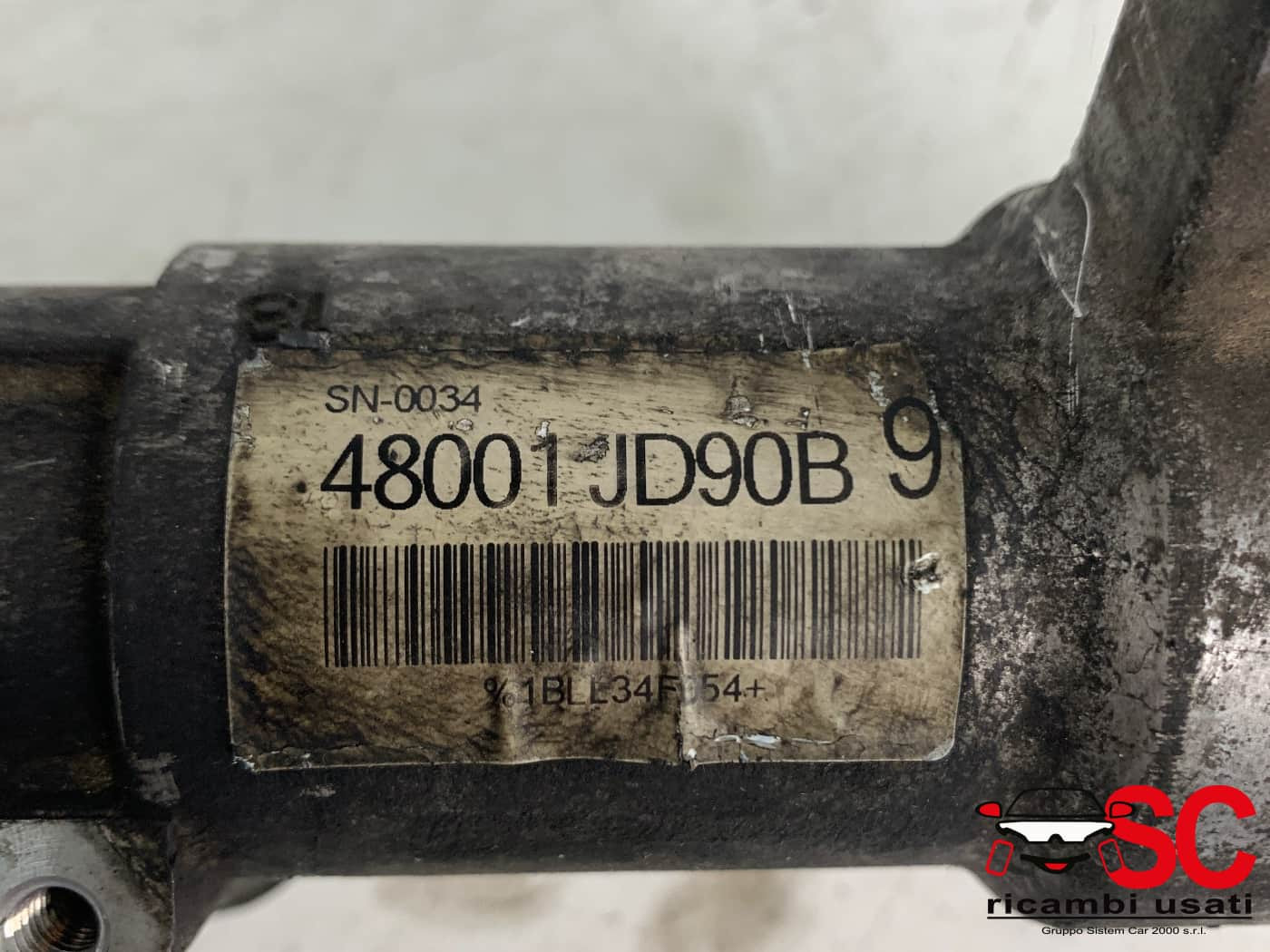 48001JD90B 48001JD90B SCATOLA DELLO STERZO NISSAN Qashqai 2° Serie diesel