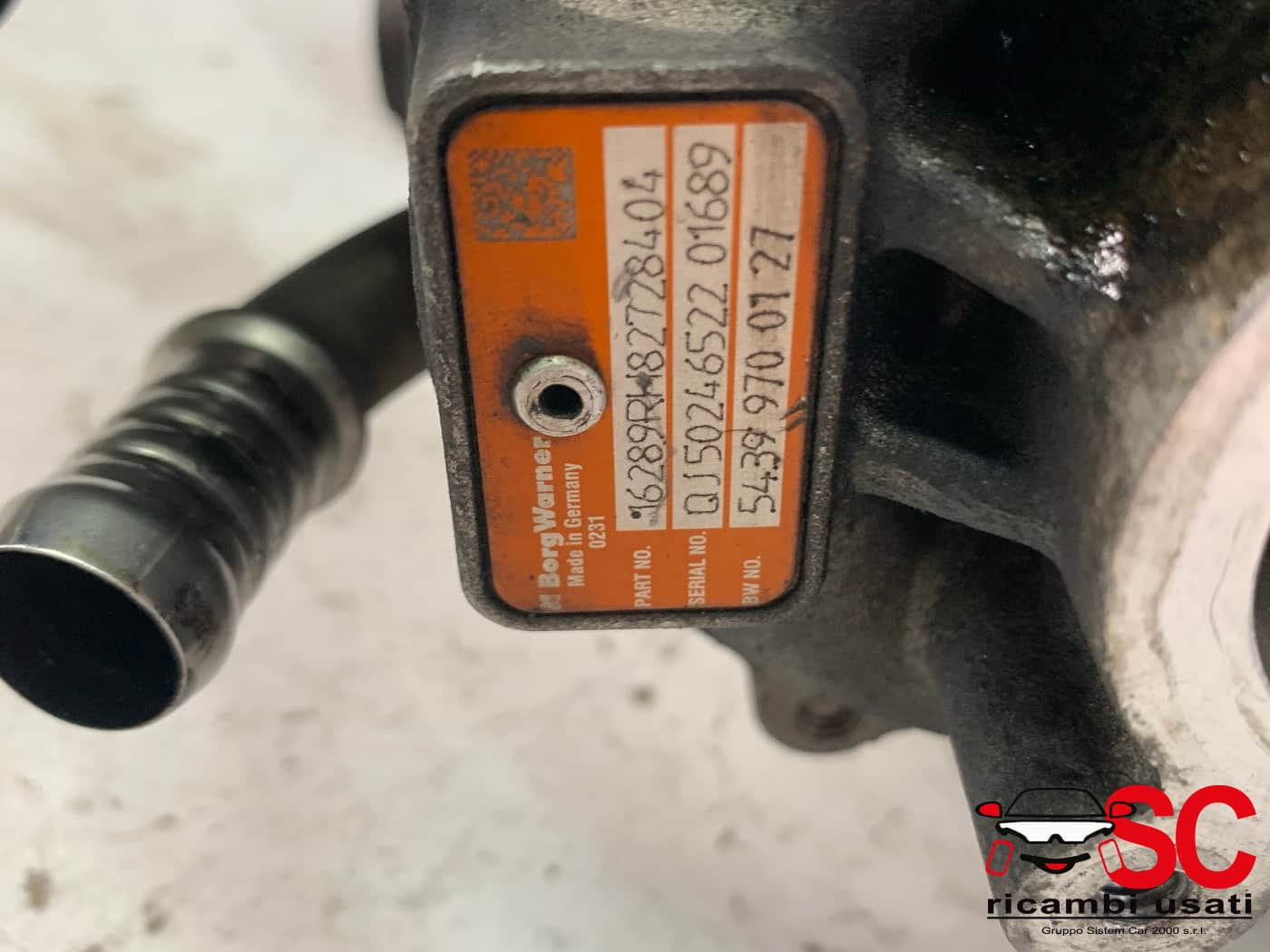 16289RH82728404 16289RH82728404 TURBINA NISSAN Qashqai 2° Serie diesel