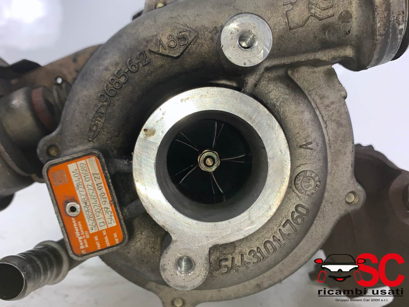 16289RH82728404 16289RH82728404 TURBINA NISSAN Qashqai 2° Serie diesel