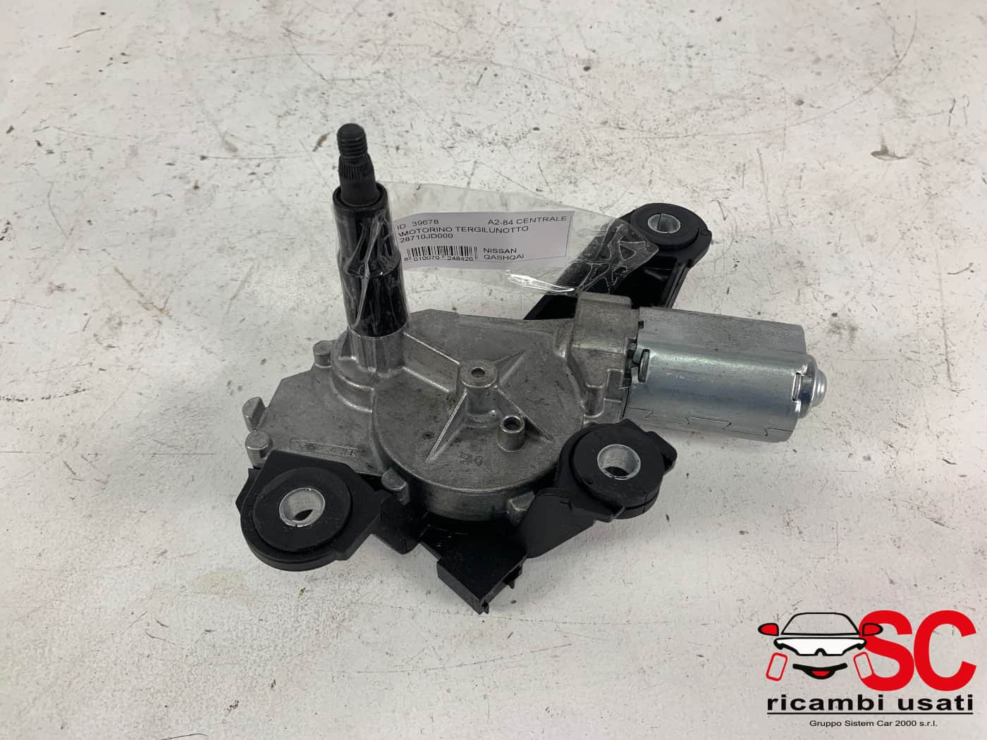 MOTORINO TERGICRISTALLO ANTERIORE NISSAN Qashqai 2° Serie 28710JD000 (10>13)