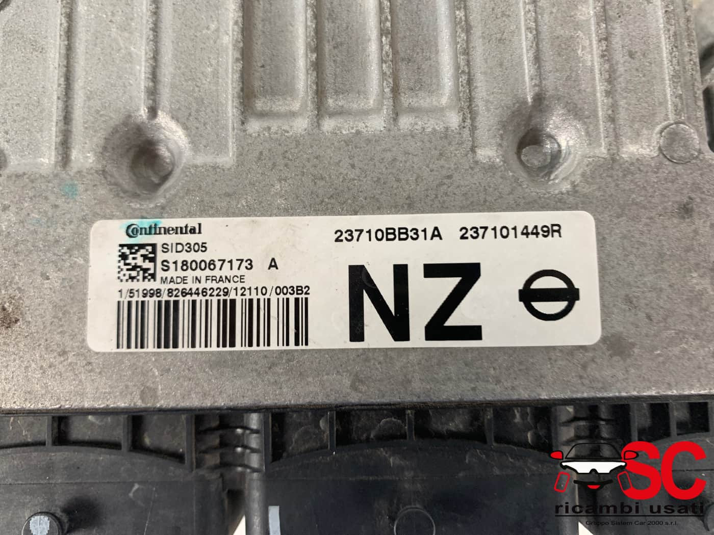 23710BB31A CENTRALINA MOTORE NISSAN Qashqai 2° Serie diesel