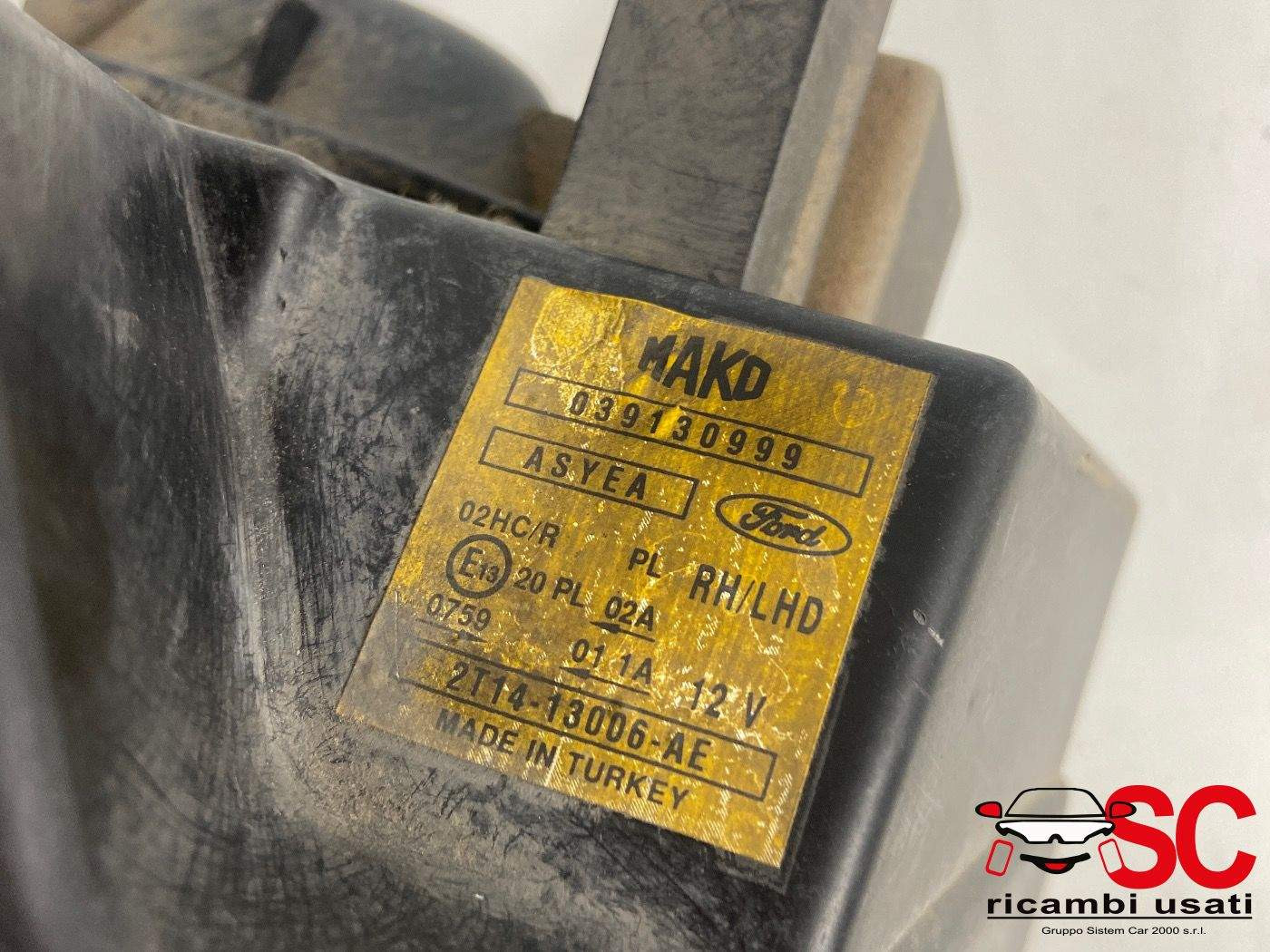FARO ANTERIORE DESTRO FORD Transit Connect 2° Serie 2T1413006AE (06>09)