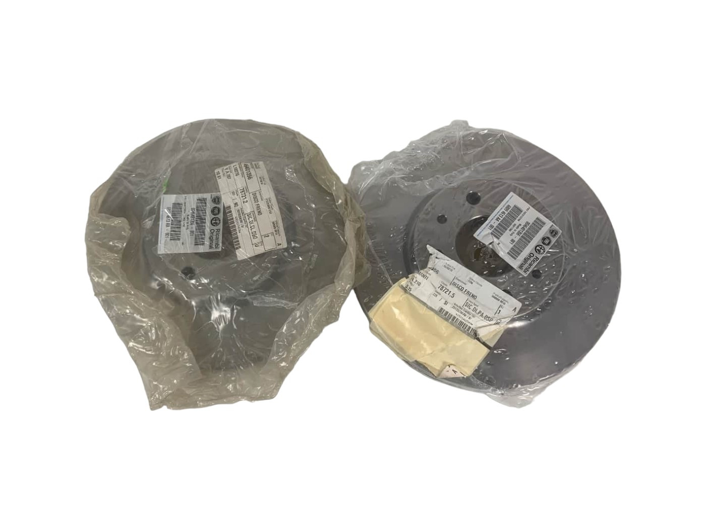 COPPIA DISCHI FRENO ANTERIORE ALFA ROMEO Mito Serie (955_) 46401356 (08>)