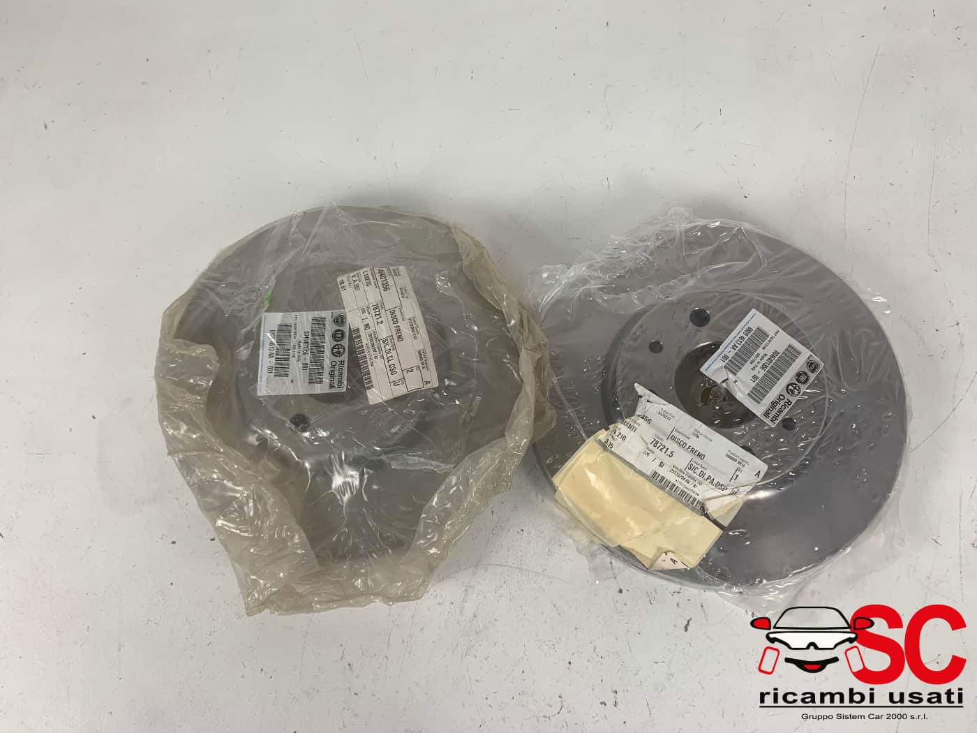 COPPIA DISCHI FRENO ANTERIORE ALFA ROMEO Mito Serie (955_) 46401356 (08>)