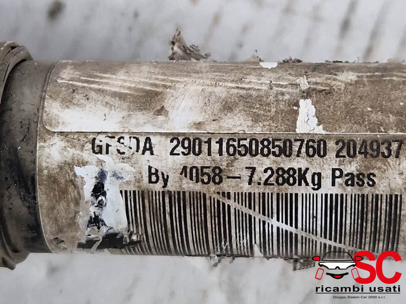 SEMIASSE ANTERIORE SINISTRO LAND ROVER Range Rover Evoque 1° Serie EJ323B437CB (11>)