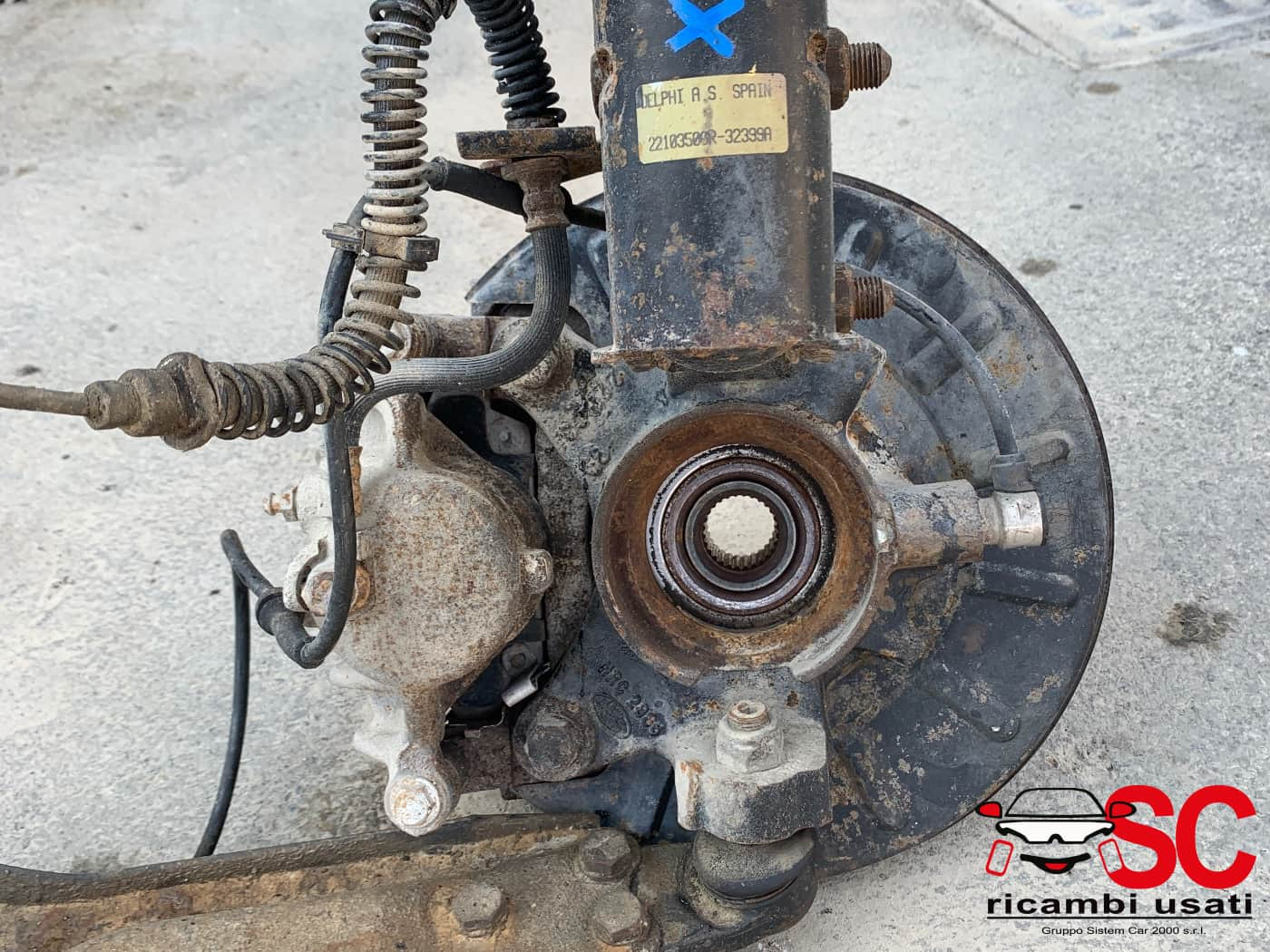 MONTANTE SOSPENSIONE ANT DX LAND ROVER Freelander 1° Serie (98>03)