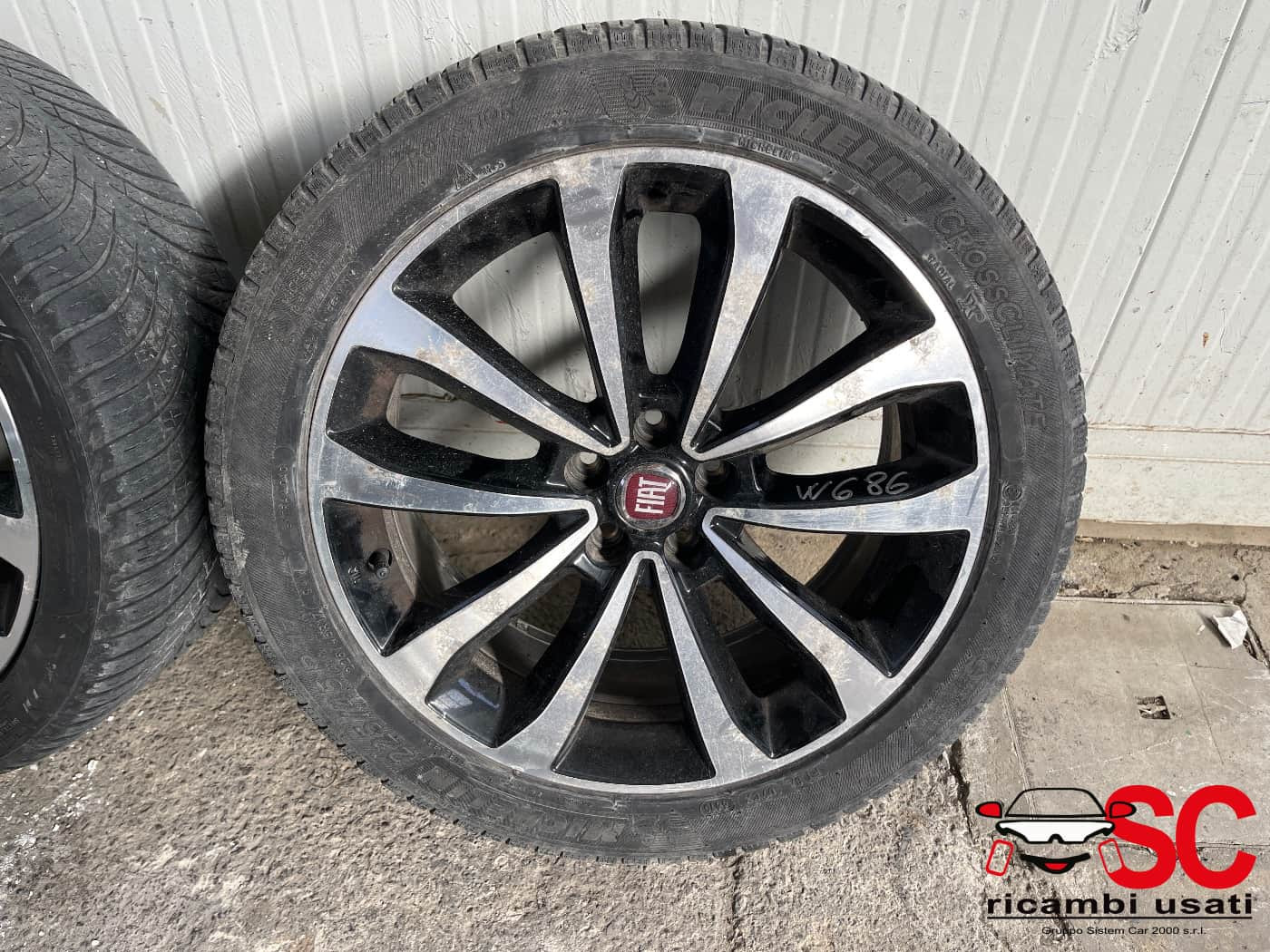 4 CERCHI IN LEGA FIAT Tipo Serie (357) Berlina 52061674 (16>20)