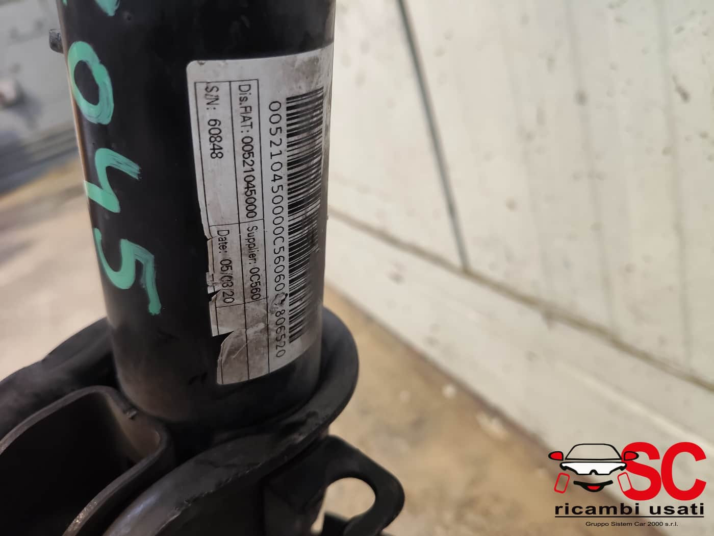 MONTANTE SOSPENSIONE ANT DX ALFA ROMEO Tonale Serie (22>)