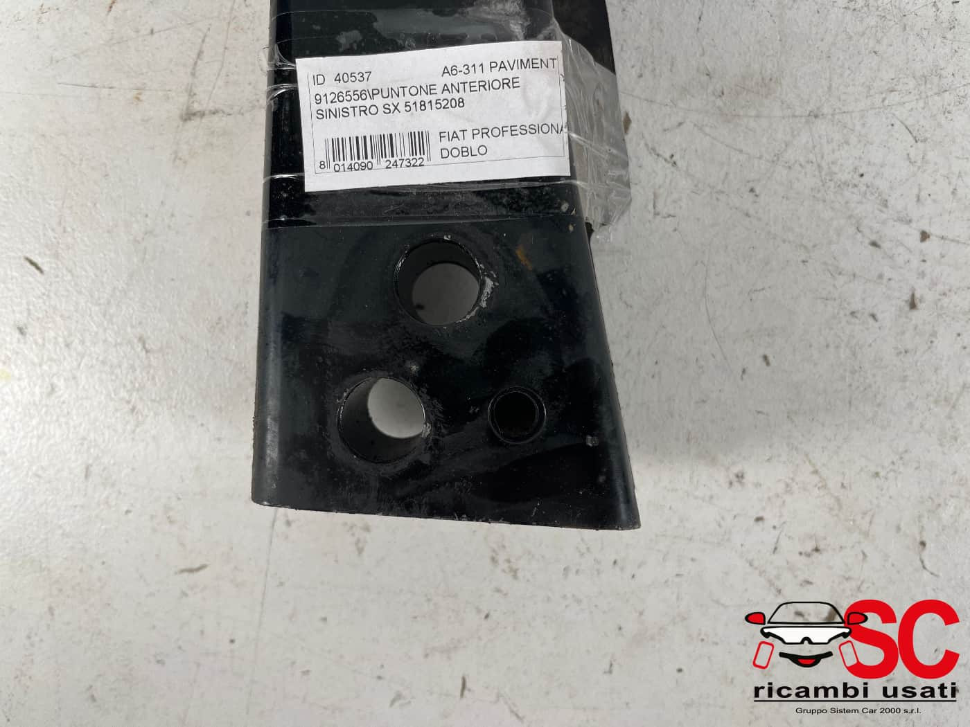 LONGHERONE (PUNTALE) ANTERIORE SX FIAT Doblo Serie 51815208 (09>15)
