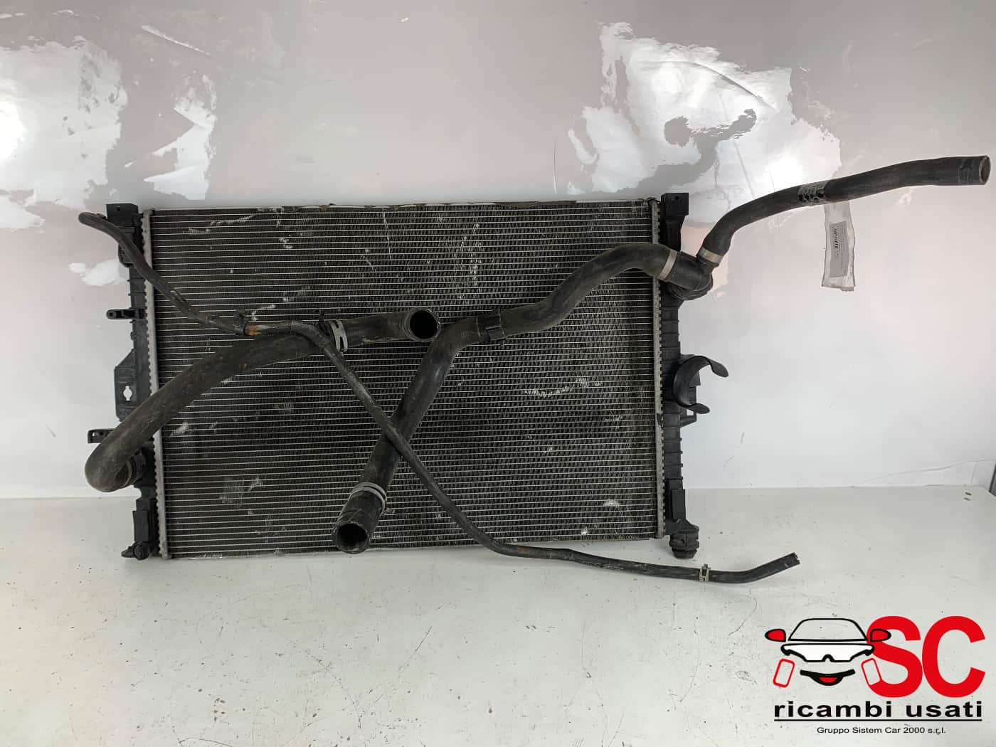 8V418C342AB RADIATORE ACQUA FORD Kuga Serie (CBV) diesel
