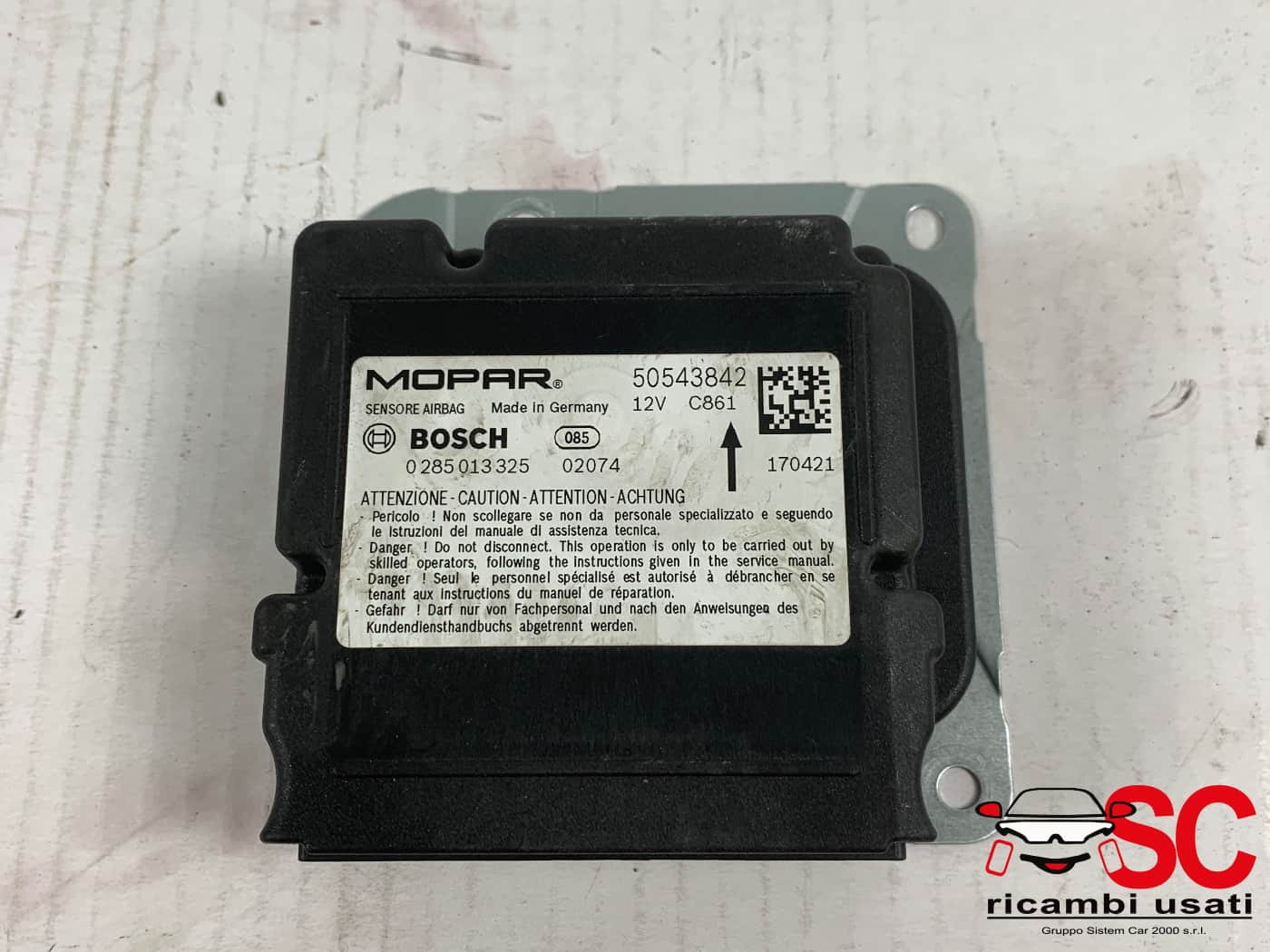CENTRALINA AIRBAG ALFA ROMEO Stelvio Serie (949_) 50543842 (16>)