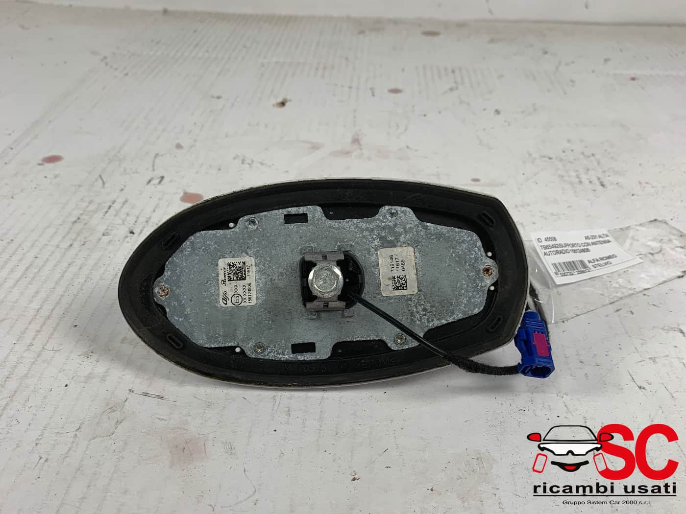 ANTENNA AUTORADIO ALFA ROMEO Stelvio Serie (949_) 156124806 (16>)