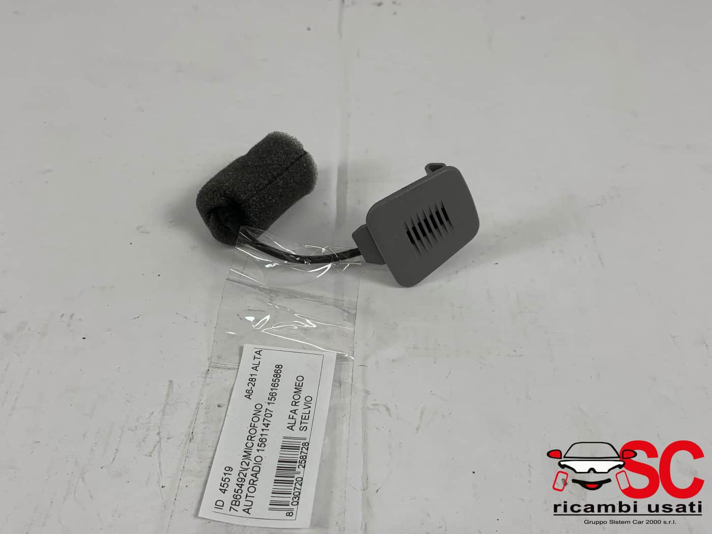 MICROFONO INTERNO ABITACOLO ALFA ROMEO Stelvio Serie (949_) 156114707 (16>)