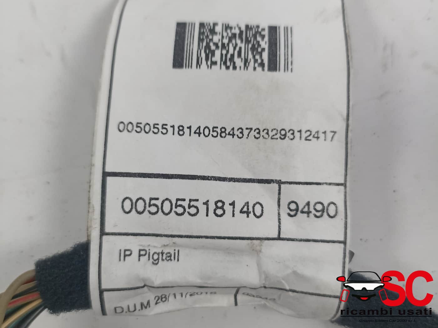 50551814 CABLAGGIO ALFA ROMEO Stelvio Serie (949_) diesel