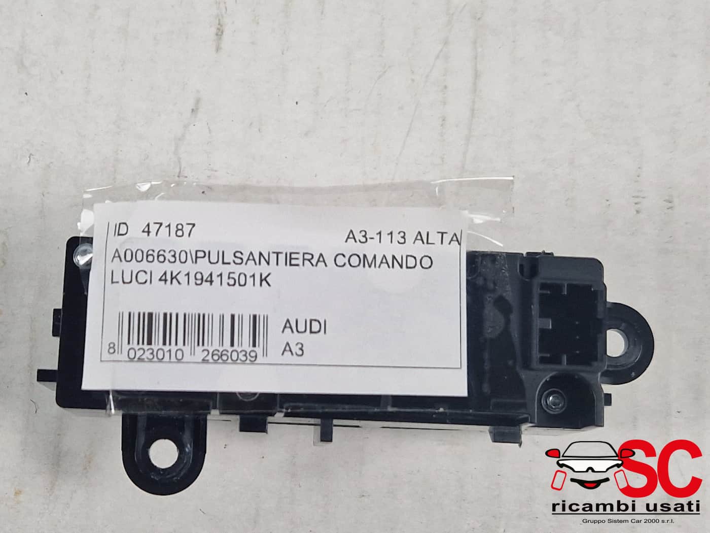 Pulsantiera Comando Luci Audi A3 8y 4K1941501K - 47187