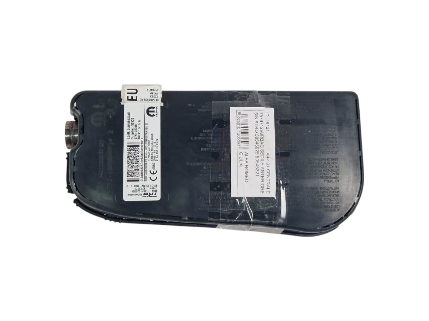 Airbag Sedile Sinistro Alfa Romeo Giulia 50546925 50545321 - 48121