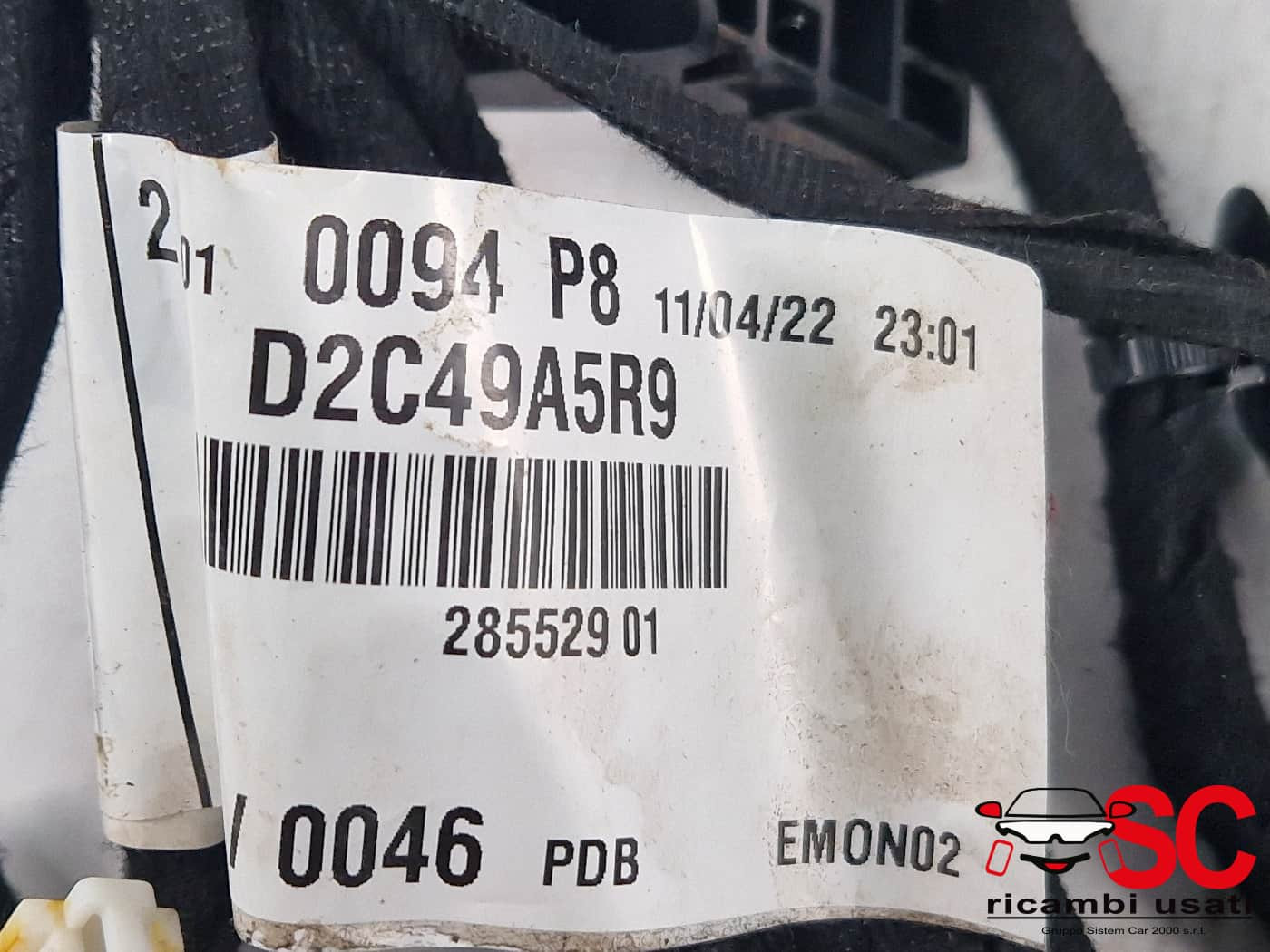 CABLAGGIO ELETTRICO CRUSCOTTO PEUGEOT 3008 Serie 9817272880 (24>)