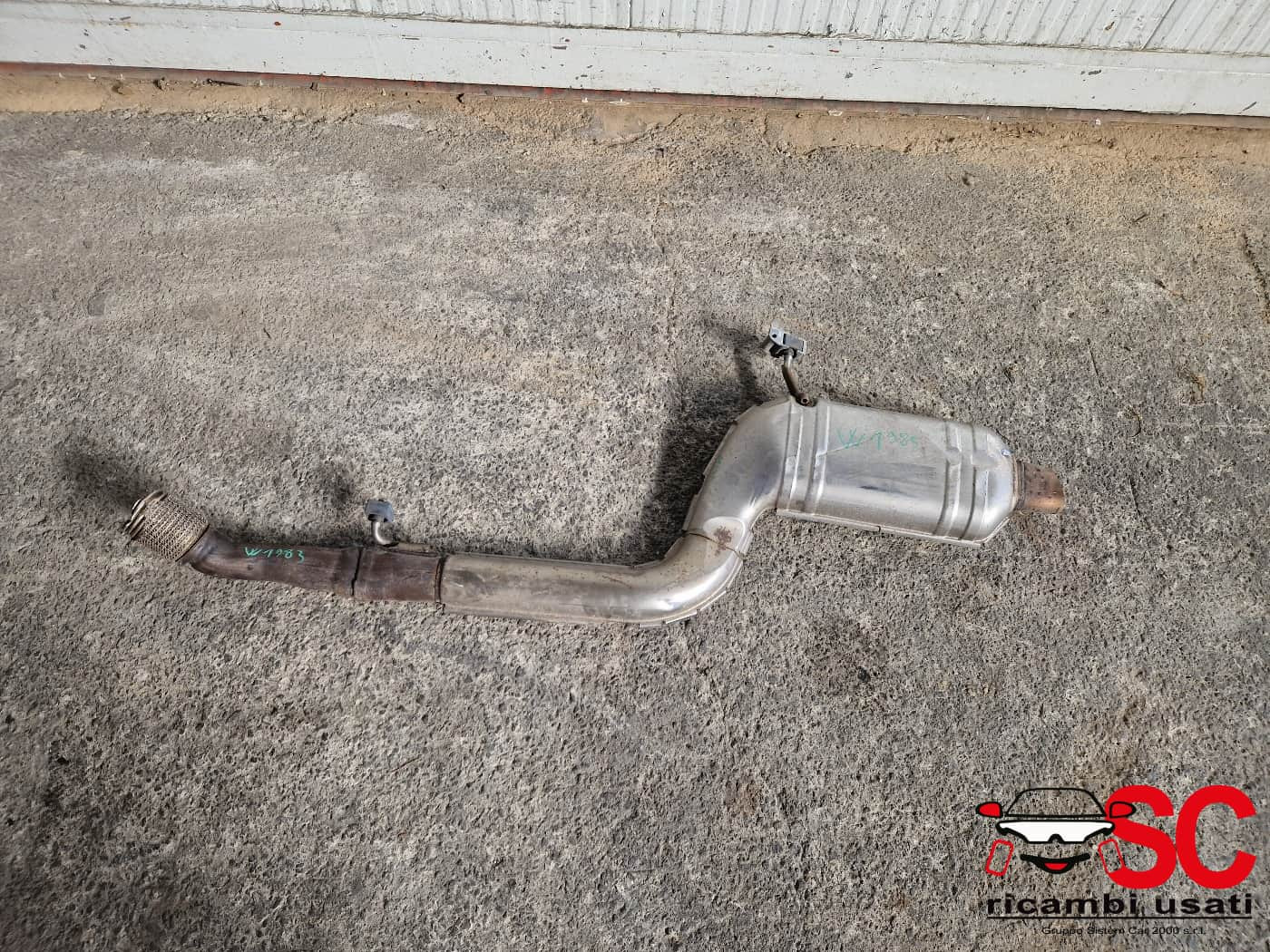 MARMITTA COMPLETA DI TERMINALE SCARICO ALFA ROMEO Giulia Serie (952_) 50567071 (16>)