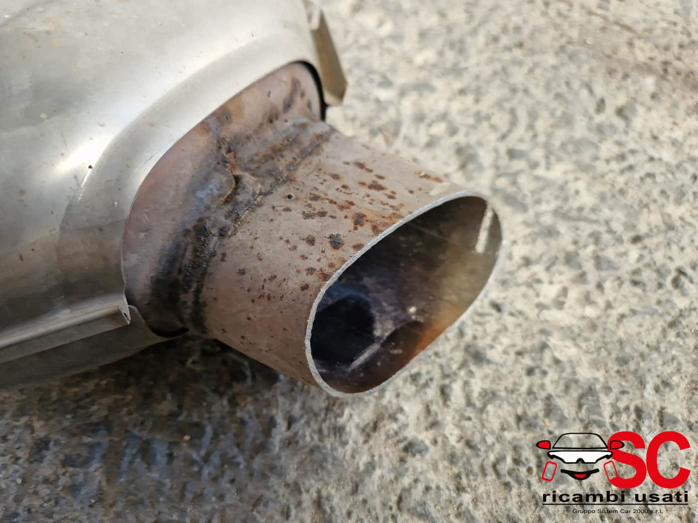 MARMITTA COMPLETA DI TERMINALE SCARICO ALFA ROMEO Giulia Serie (952_) 50567071 (16>)
