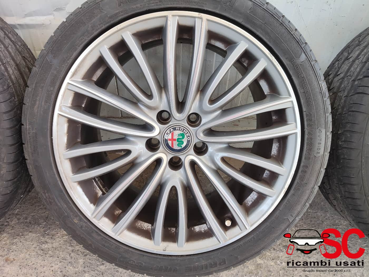 4 CERCHI IN LEGA ALFA ROMEO Giulia Serie (952_) 156107471 (16>)