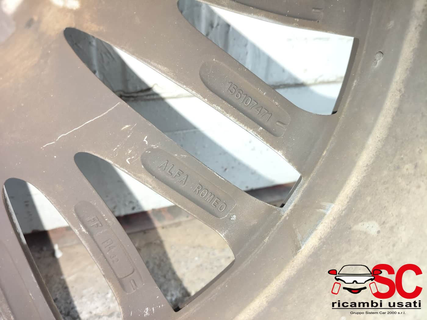 4 CERCHI IN LEGA ALFA ROMEO Giulia Serie (952_) 156107471 (16>)