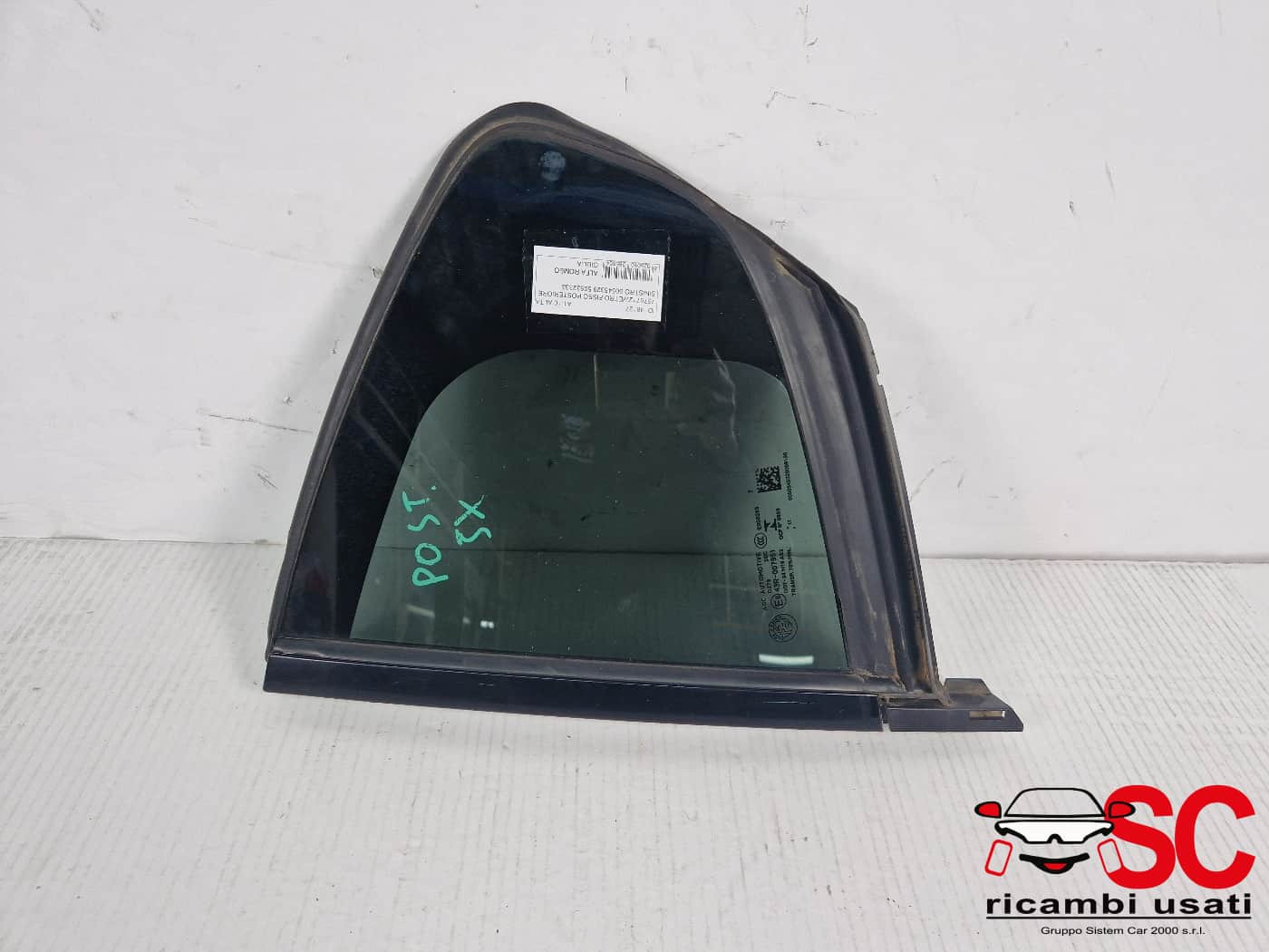 VETRO FISSO POSTERIORE SX ALFA ROMEO Giulia Serie (952_) 50545329 (16>)
