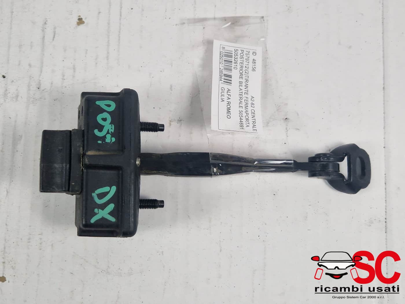 TIRANTE POSTERIORE DESTRA SINISTRA ALFA ROMEO Giulia Serie (952_) 50544691 (16>)