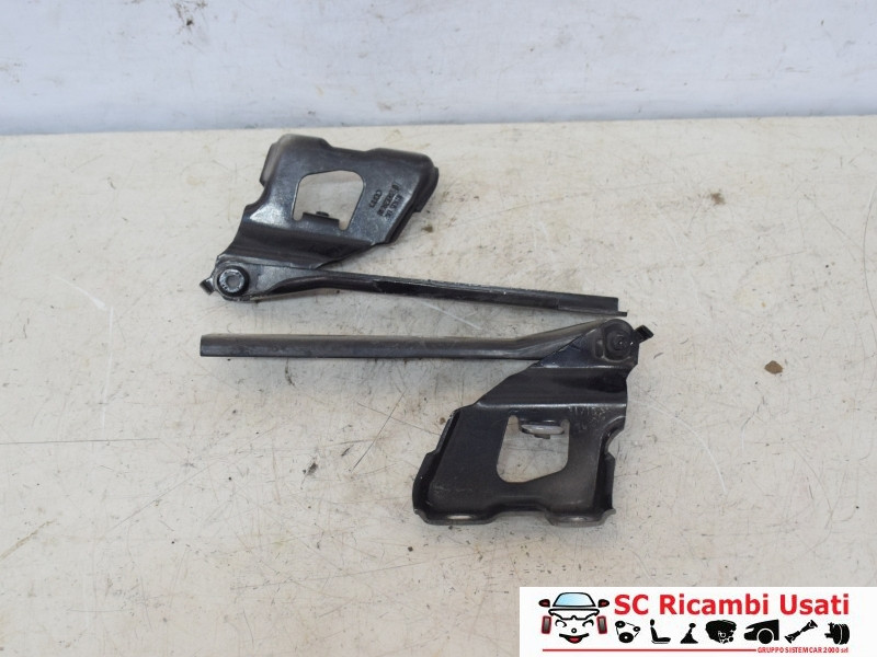 CERNIERE COFANO ANTERIORE DX E SX AUDI A4 Serie B8 (8K2) 8K0823302D (07>16)