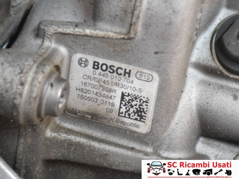 POMPA INIEZIONE DIESEL RENAULT Captur Serie 167007358R diesel (13>19)
