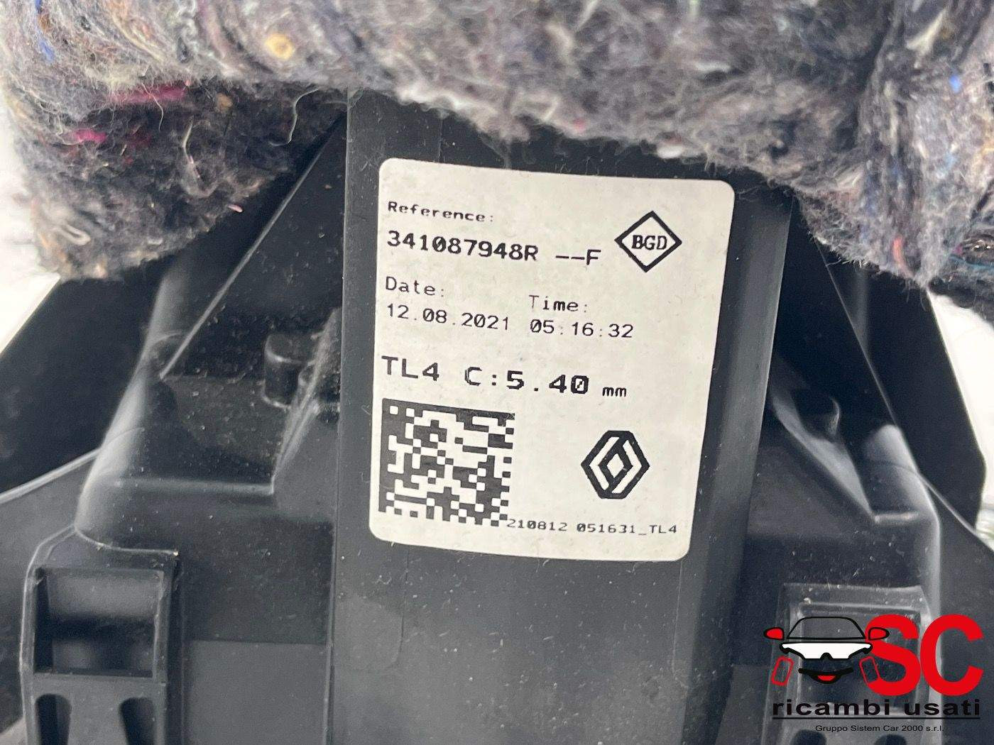 LEVA CAMBIO RENAULT Express Serie 341087948R diesel (20>)