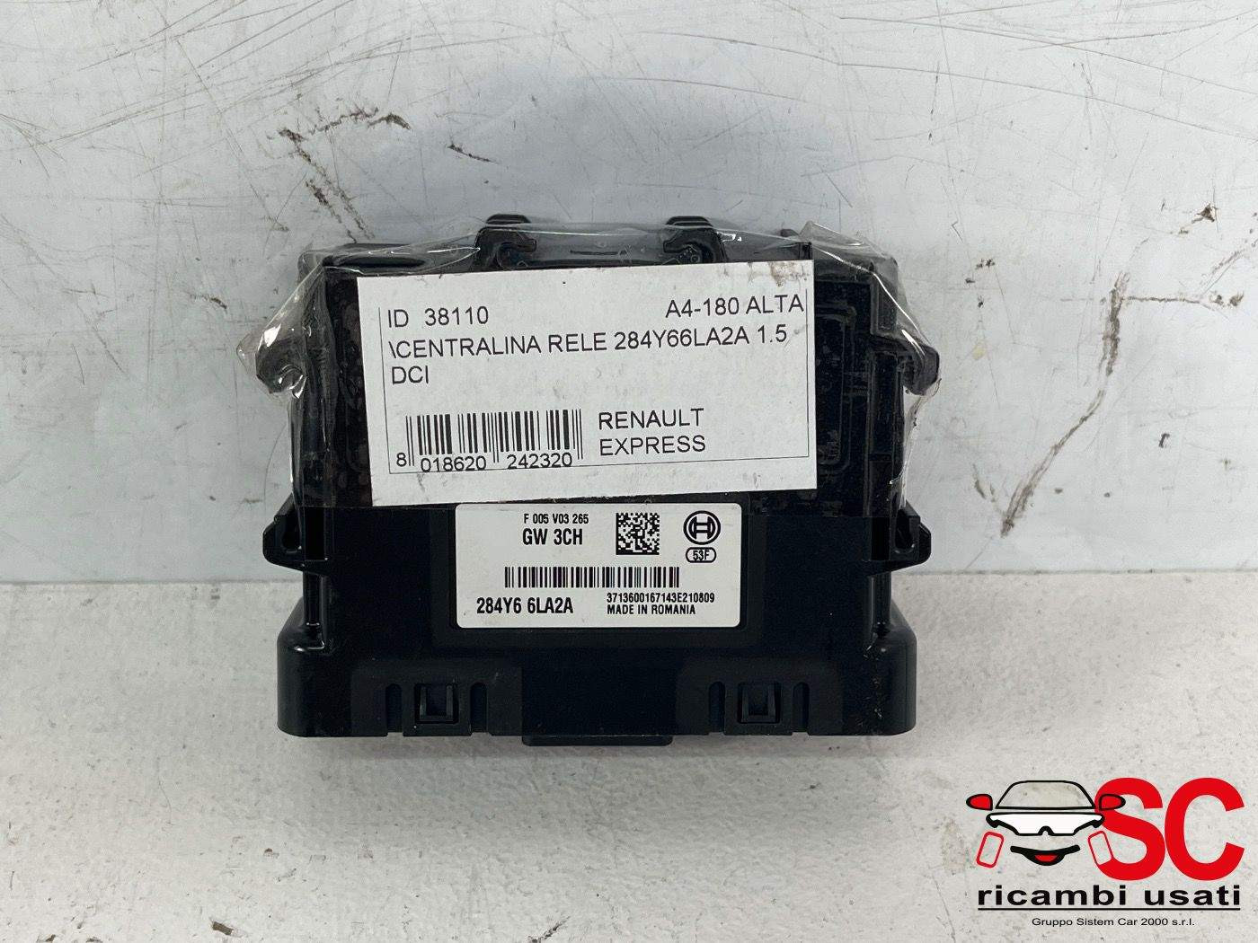CENTRALINA GATEWAY RENAULT Express Serie 284Y66LA2A diesel (20>)