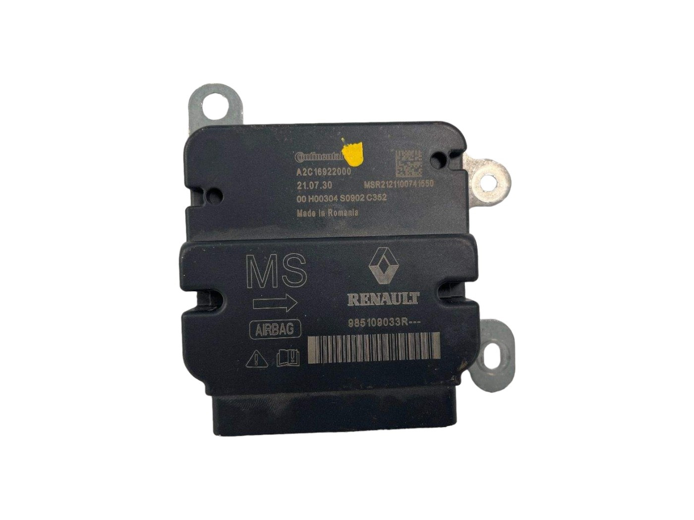 CENTRALINA AIRBAG RENAULT Express Serie 985109033R (20>)