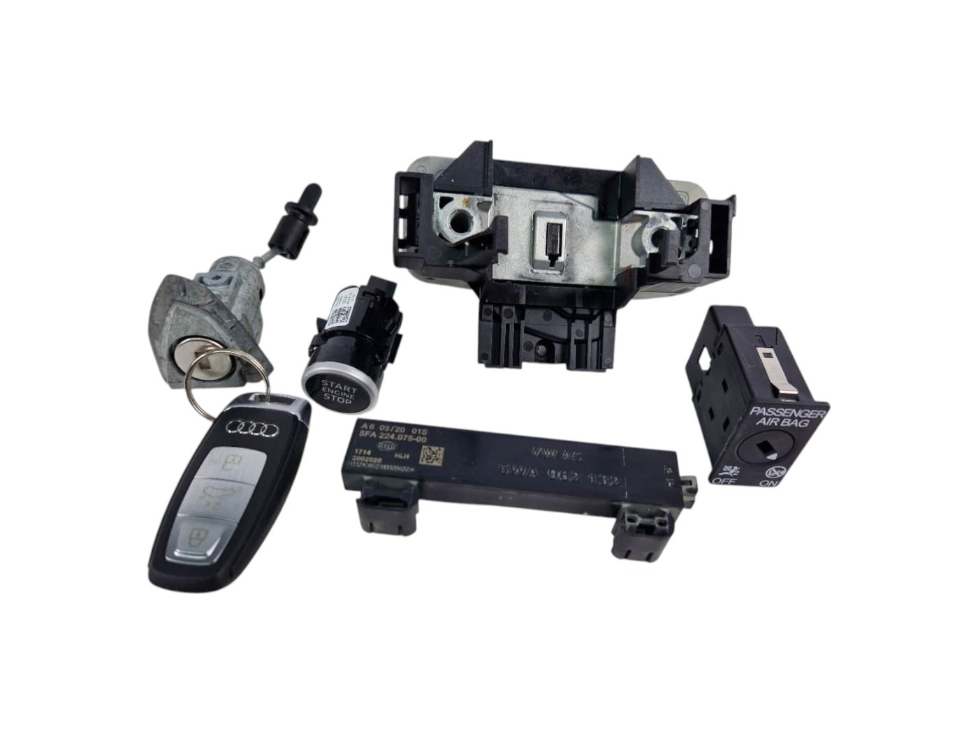 2Q0905861B BLOCCHETTO ACCENSIONE CON CHIAVE PIU AUDI A3 Sportback (8YA) benzina