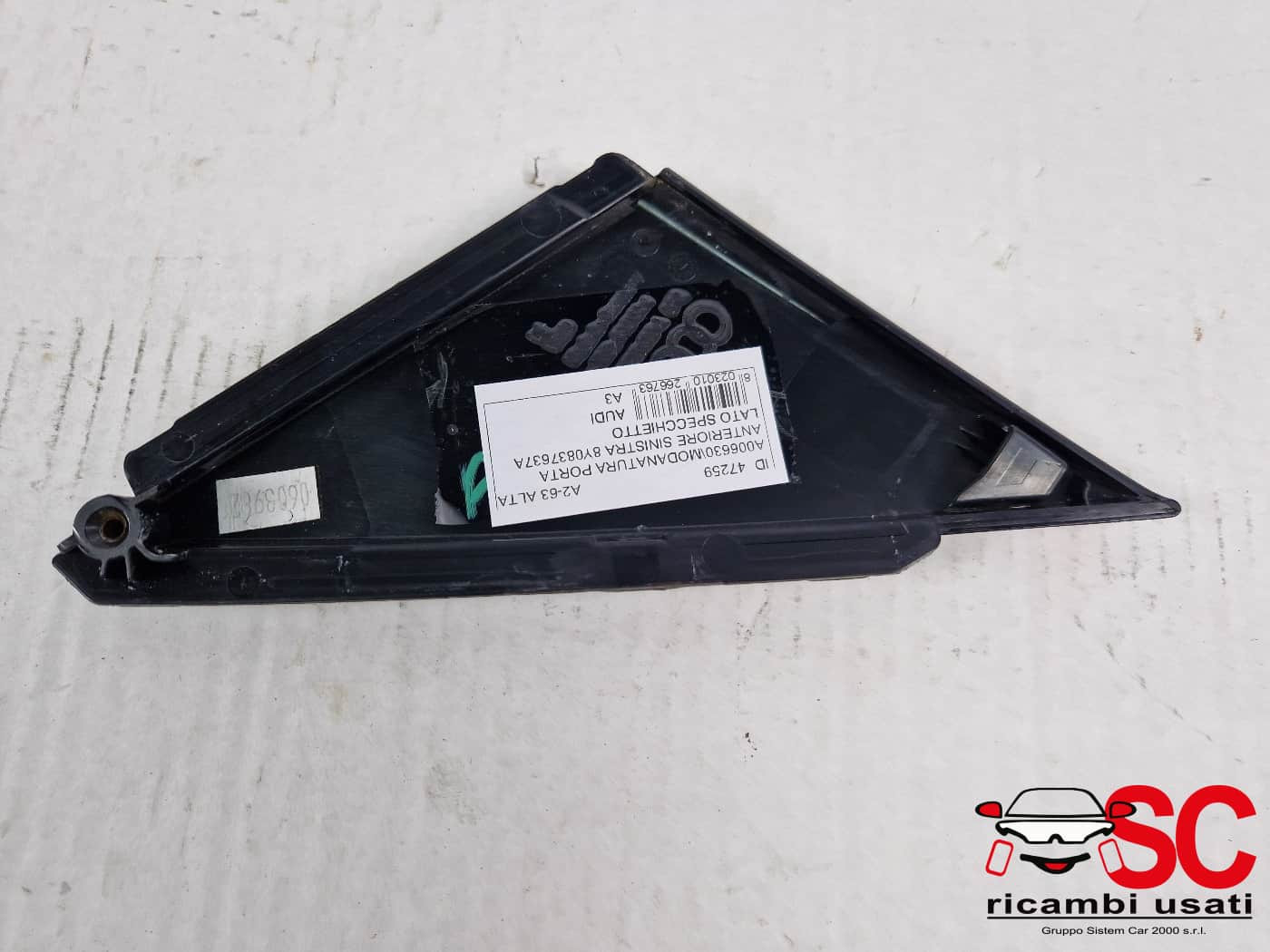 MODANATURA PORTA ANT SX AUDI A3 Sportback (8YA) 8Y0837637A (19>)