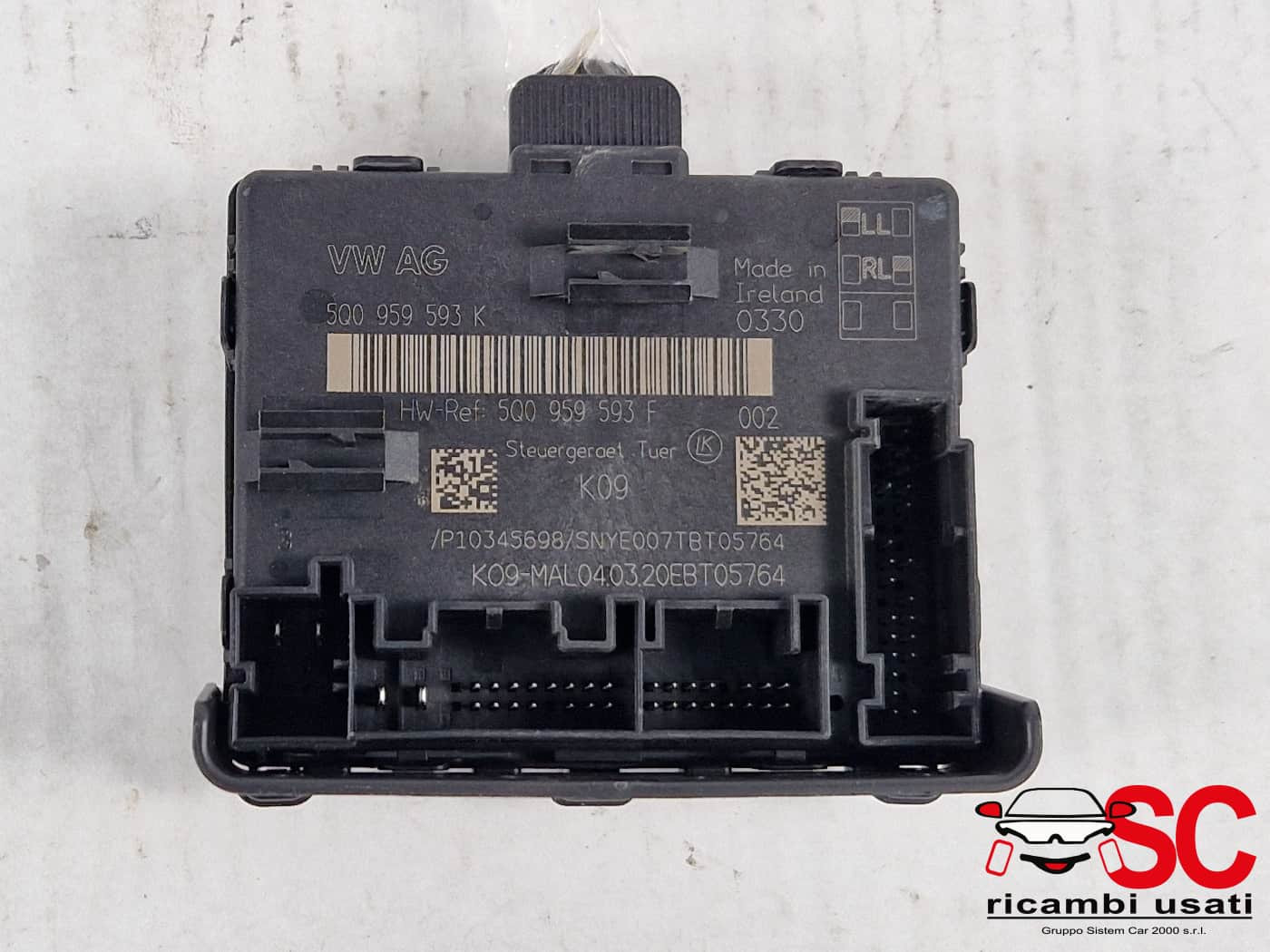 CENTRALINA PORTA SX GUIDA AUDI A3 Sportback (8YA) 5Q0959593F (19>)